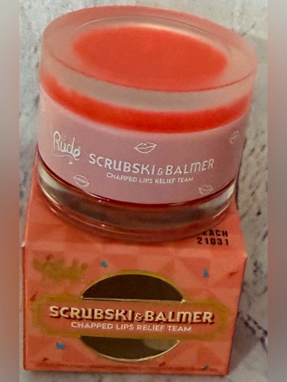 Scrubski & Balmer Lip Scrub & Balm NIB